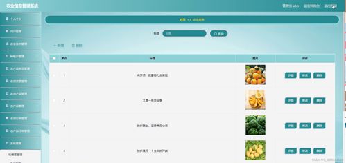 python基于django的農業種植農產品銷售系統