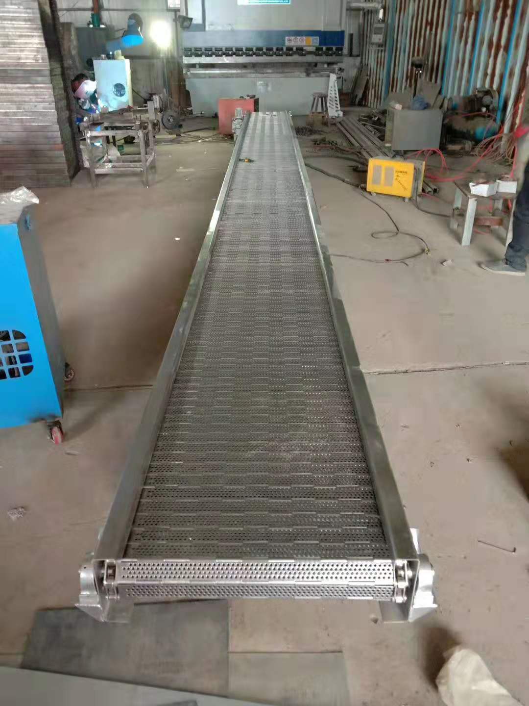 推瓶機鏈板輸送機輸送線