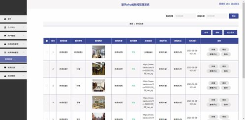 精品php實現的新聞資訊管理系統的設計與實現